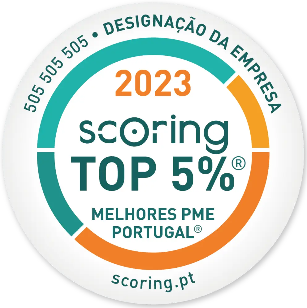 Scoring Top 5% melhores PME Portugal 2023